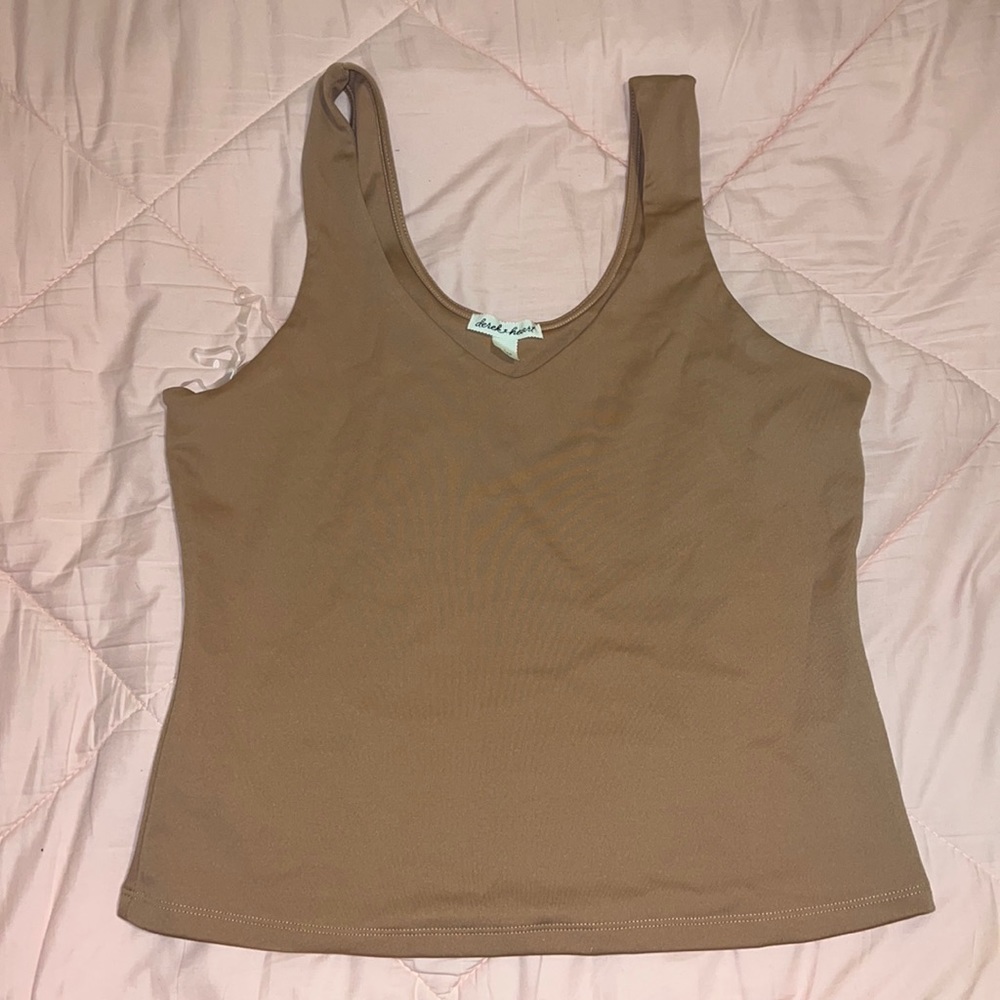 Tan Top, Size L